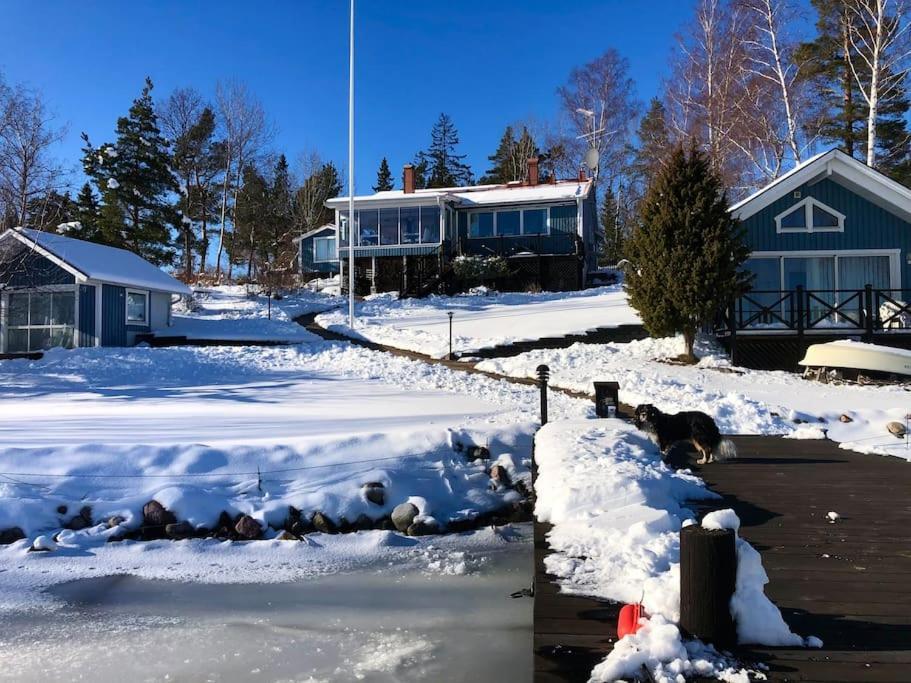 Sjoestuga/Gaesthus I Skaergarden. Åkersberga Kültér fotó